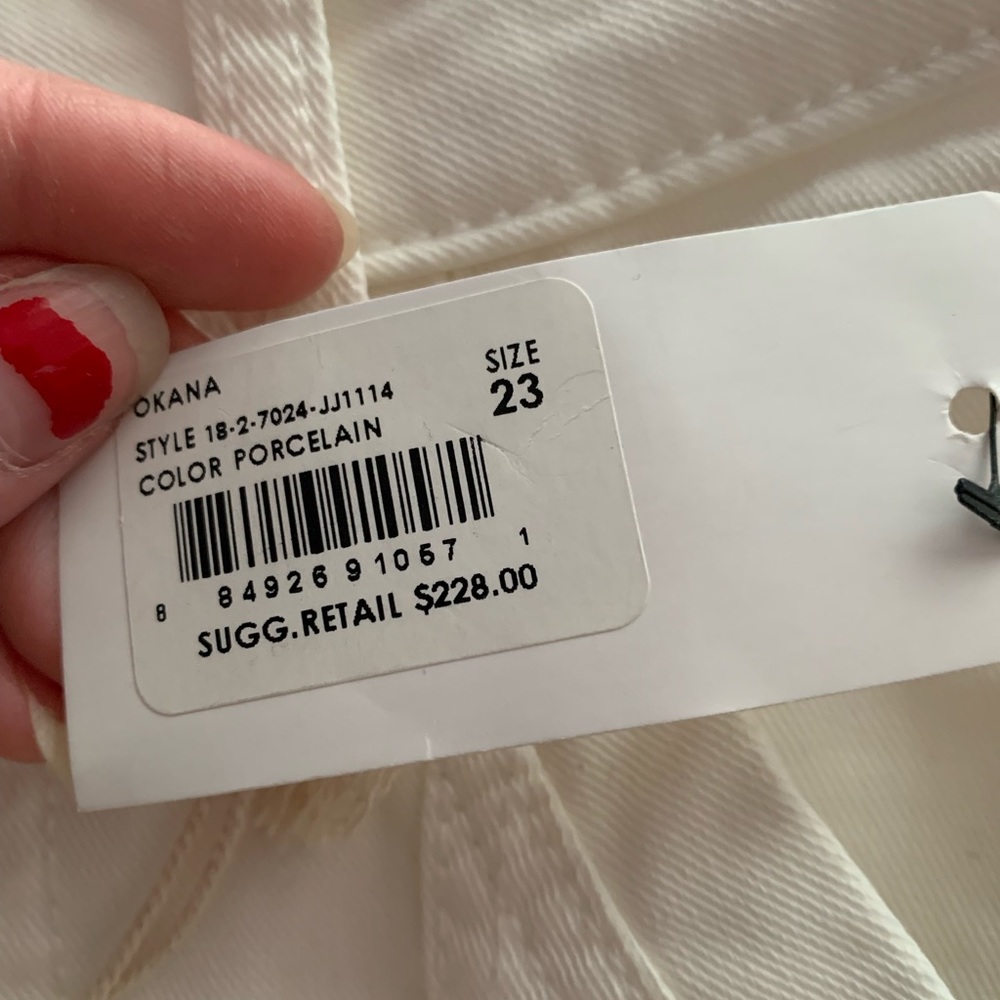 Joie white cargo pants